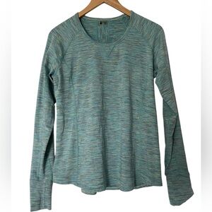 Marmot | Aqua Space Dye Long Sleeve Baselayer Top Athleisure Hiking Trail